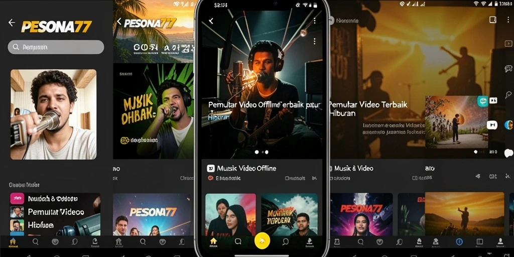 Antarmuka PESONA77 yang user-friendly dan fungsional.